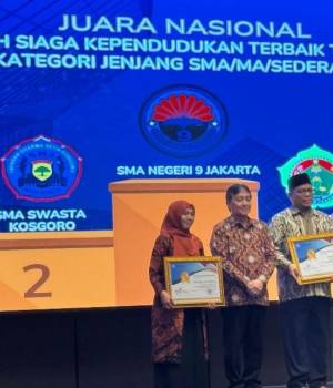 SMA Kosgoro Bogor Meraih Juara 1 Regional 1 dan Juara 2 Tingkat Nasional dalam Apresiasi Sekolah Siaga Kependudukan (SSK) Tahun 2025