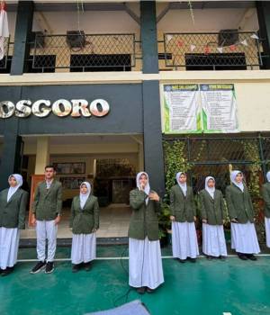 Semarak Pesta Demokrasi di SMA Kosgoro Bogor, 10 Kandidat Sampaikan Visi dan Misi