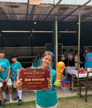 Prestasi Gemilang Siswa Kelas 10 SMA Kosgoro dalam Cabang Olahraga Futsal, Kayla Septri Sawati